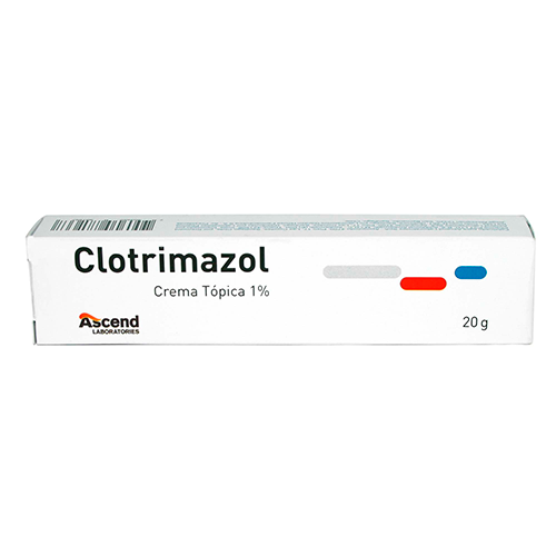 CLOTRIMAZOL CREMA 1% DE 20 GRAMOS - Laboratorio ascend