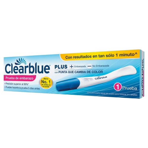 CLEARBLUE PLUS PRUEBA EMBARAZO - Lab. chile