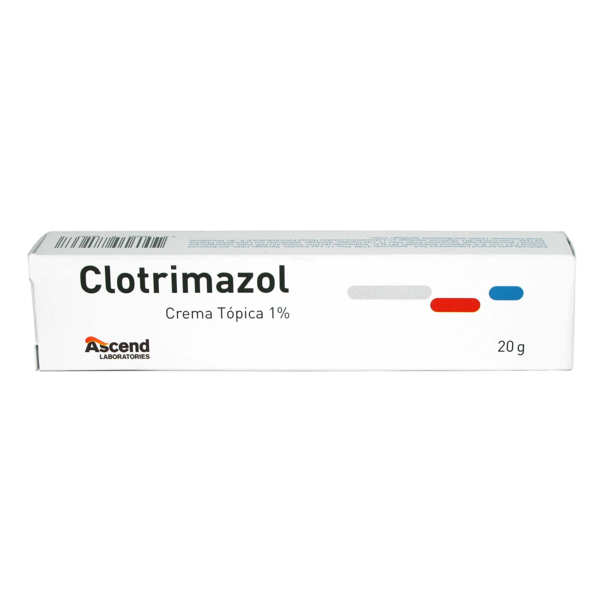 CLOTRIMAZOL 1% CR. 20 GR. (OPK) - Laboratorio ascend