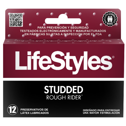 PRESERVATIVOS LIFESTYLES 12 UN. ROUGH RIDER - Prater