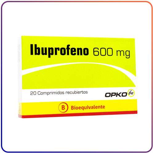 IBUPROFENO 600 MG. 20 COMP. (OPK) (B) - Opko chile sa