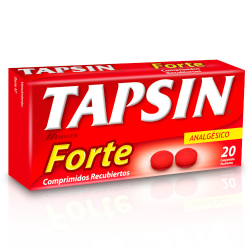 TAPSIN FORTE x20 COMPRIMIDOS RECUBIERTOS - Maver