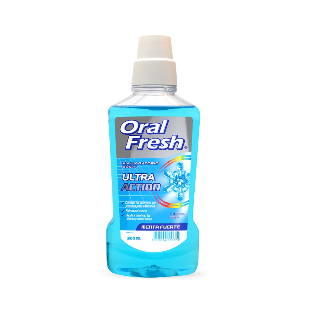 ORALFRESH ENJ. 500 ML. MENTA FUERTE - Maver