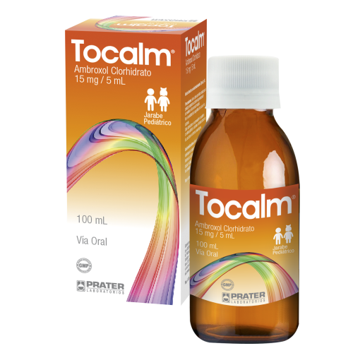 Product image of TOCALM PEDIATRICO JARABE 15 MG 100ML - Prater