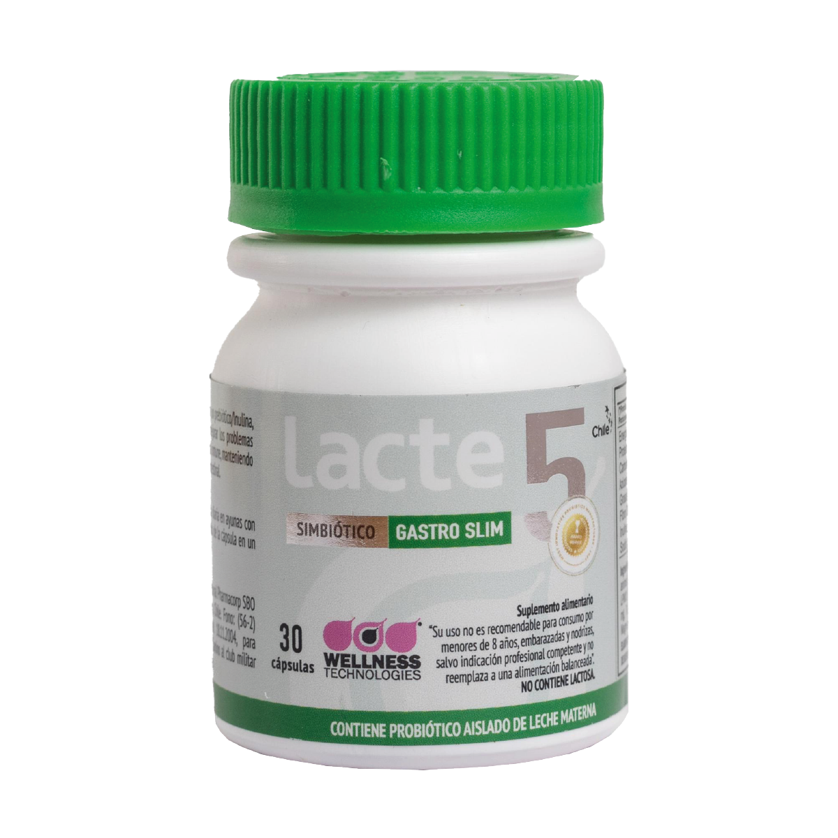 LACTE 5 GASTROSLIM 30 CAP. - Wellness