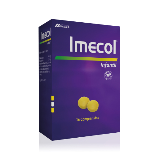 Product image of IMECOL INFANTIL COMPRIMIDOS X16 - Maver