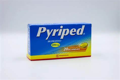 Product image of PYRIPED 400 MG. 20 CAPS. - Mintlab