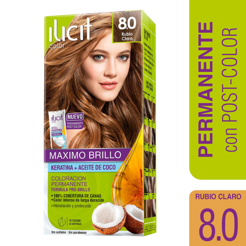 ILICIT 8/0 RUBIO CLARO - Cosmetica nacional