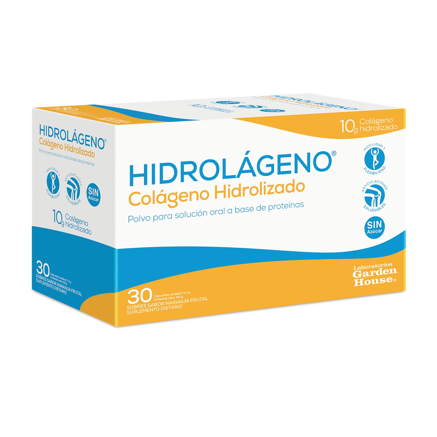 HIDROLAGENO Q10 30 SOBRES - Garden house