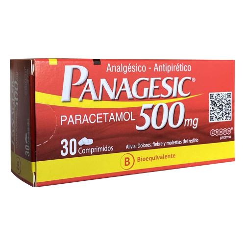 PANAGESIC 500 MG. 30 COMP. - Chemopharma