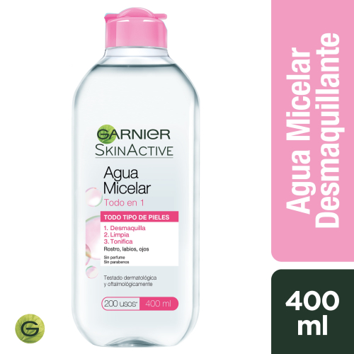 GARNIER AGUA MICELAR 400 ML. TODO EN 1 - L'oreal