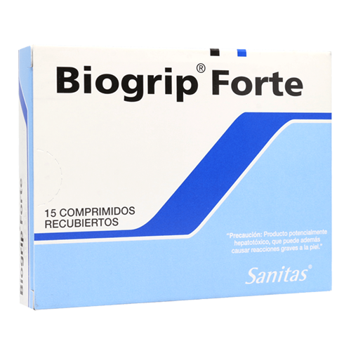 BIOGRIP FORTE 15 COMPRIMIDOS - Sanitas