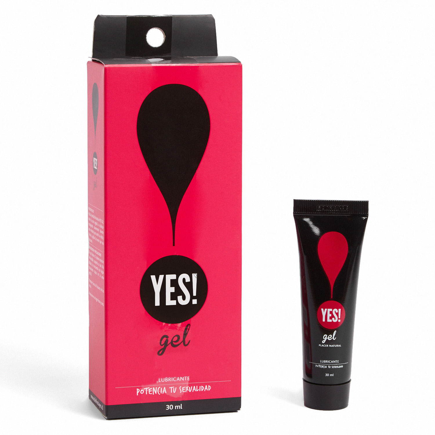 YES! GEL LUBRICANTE SEXUAL NO GRASO CON YOHIMBE L-ARGININA Y MACA 30 ML - Maver