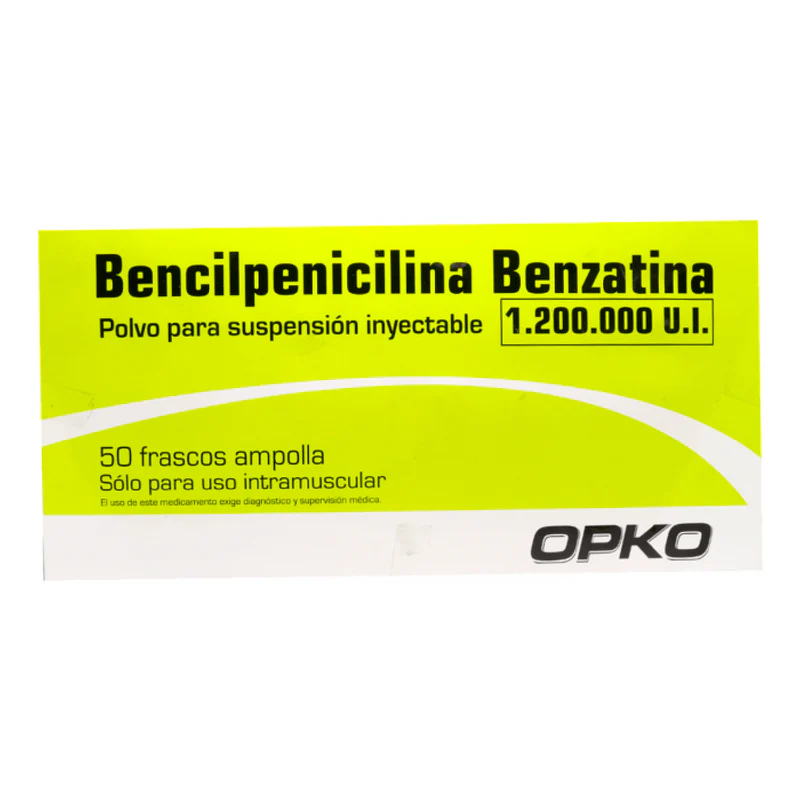 PENICILINA BENZATINA 1200000UI 1 AMP. (OPK) - Opko chile sa