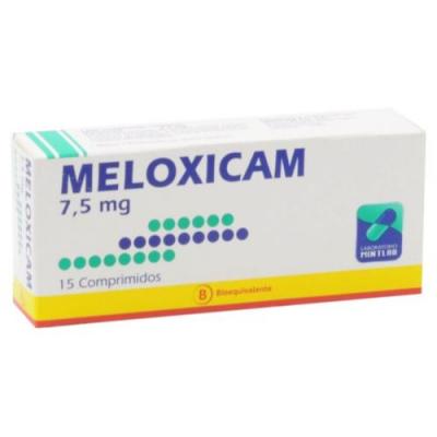 MELOXICAM x15 COMPRIMIDOS DE 7,5 MG - Mintlab