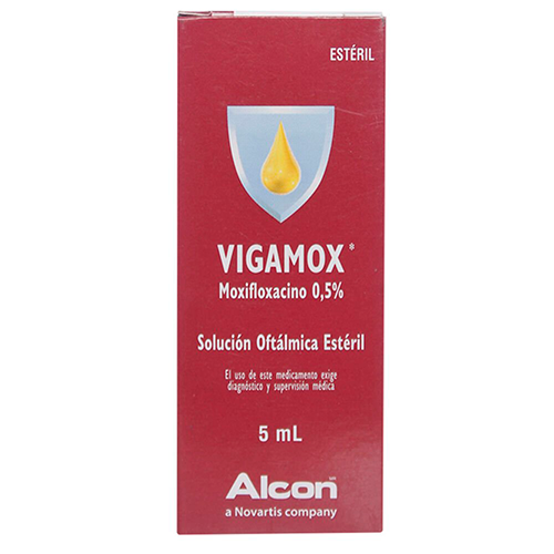 VIGAMOX 0.5% SOL. OFT. 5 ML. - Alcon