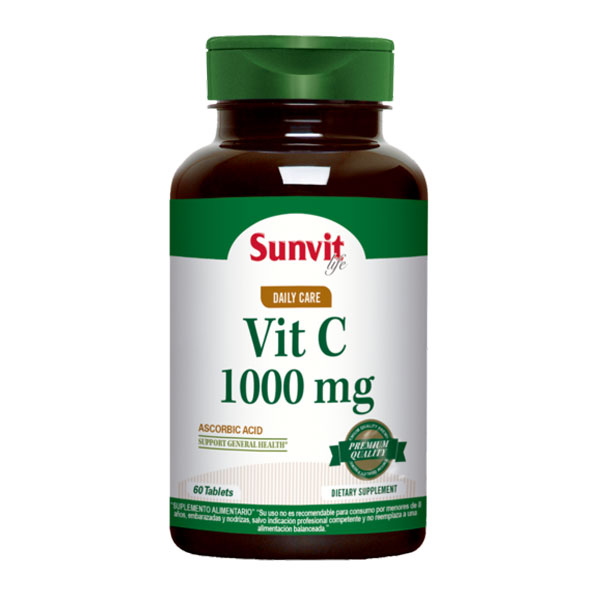 VITAMINA C 1000 MG. 60 COMP. - Sunvit life