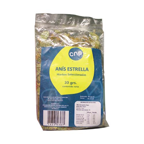 HIERBAS 30 GR. ANIS ESTRELLA - Cnp