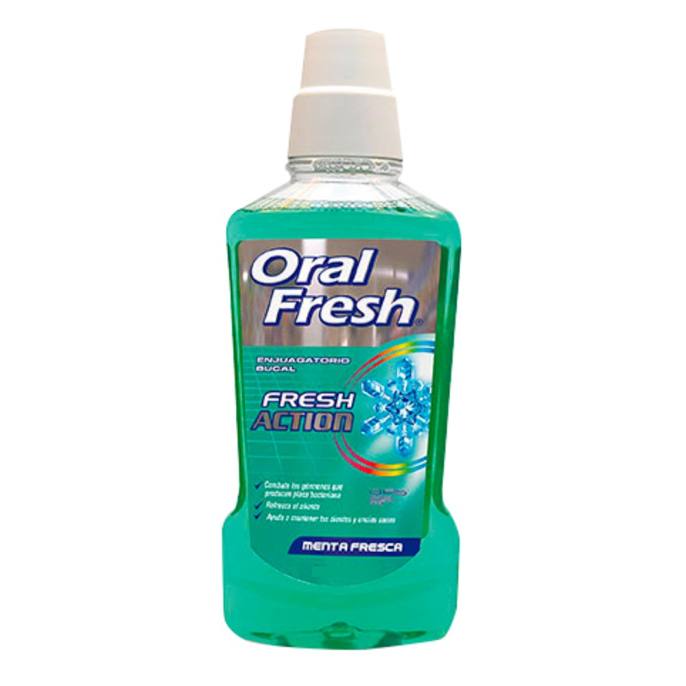 ORALFRESH ENJ. 500 ML. MENTA FRESCA - Maver