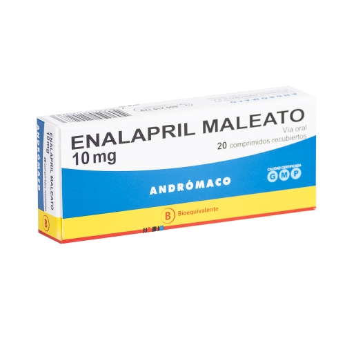 ENALAPRIL x20 COMPRIMIDOS DE 10 MG - Andromaco