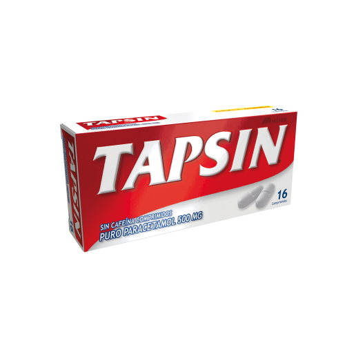 TAPSIN SIN CAFEINA x16 COMPRIMIDOS DE 500 MG - Maver