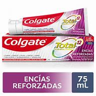 Product image of COLGATE PASTA TOTAL 12 ENCIAS REFORZADAS 75 ML. - Colgate-palmolive