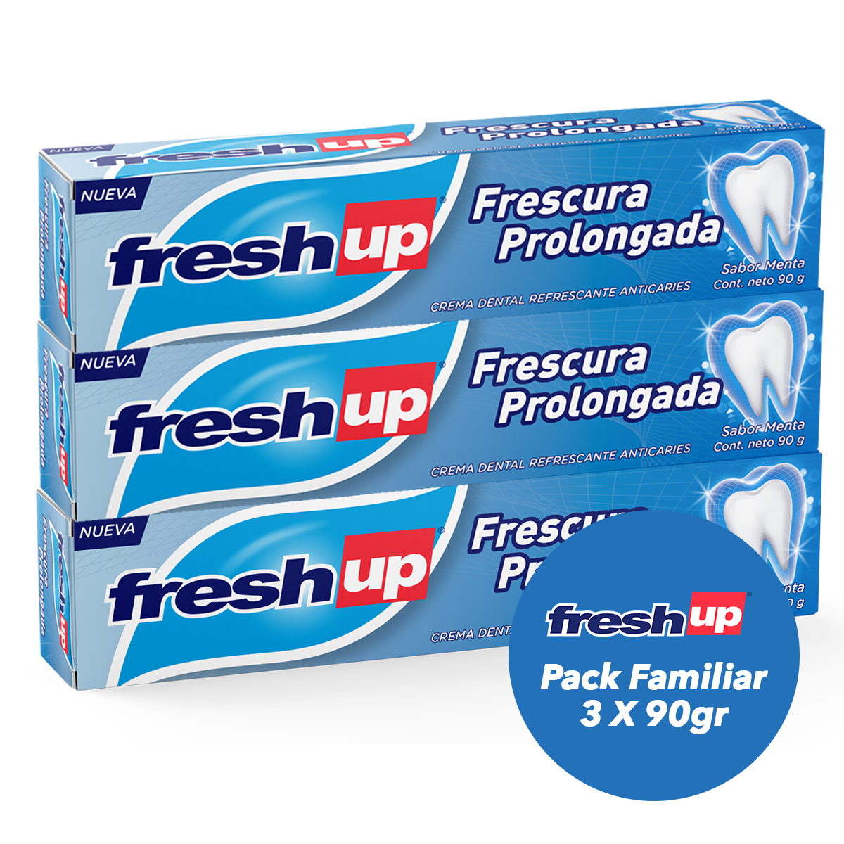 Product image of FRESH UP PASTA PACK 3 UN. 90 GR.