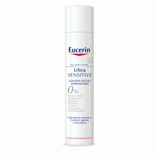 EUCERIN ULTRA SENSITIVE LOCION LIMPIADORA 100 ML.