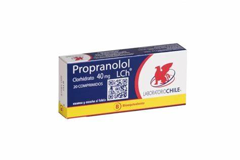 PROPRANOLOL 40 MG. 20 COMP. (LCH) - Lab. chile