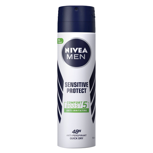 Product image of NIVEA DEO (M) SP. 150 ML. SENSITIVE 5 BENEFICIOS. - Beiersdorf