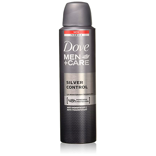 DOVE MEN DEO SP. 150 ML. SILVER CONTROL 48 HR. - Unilever