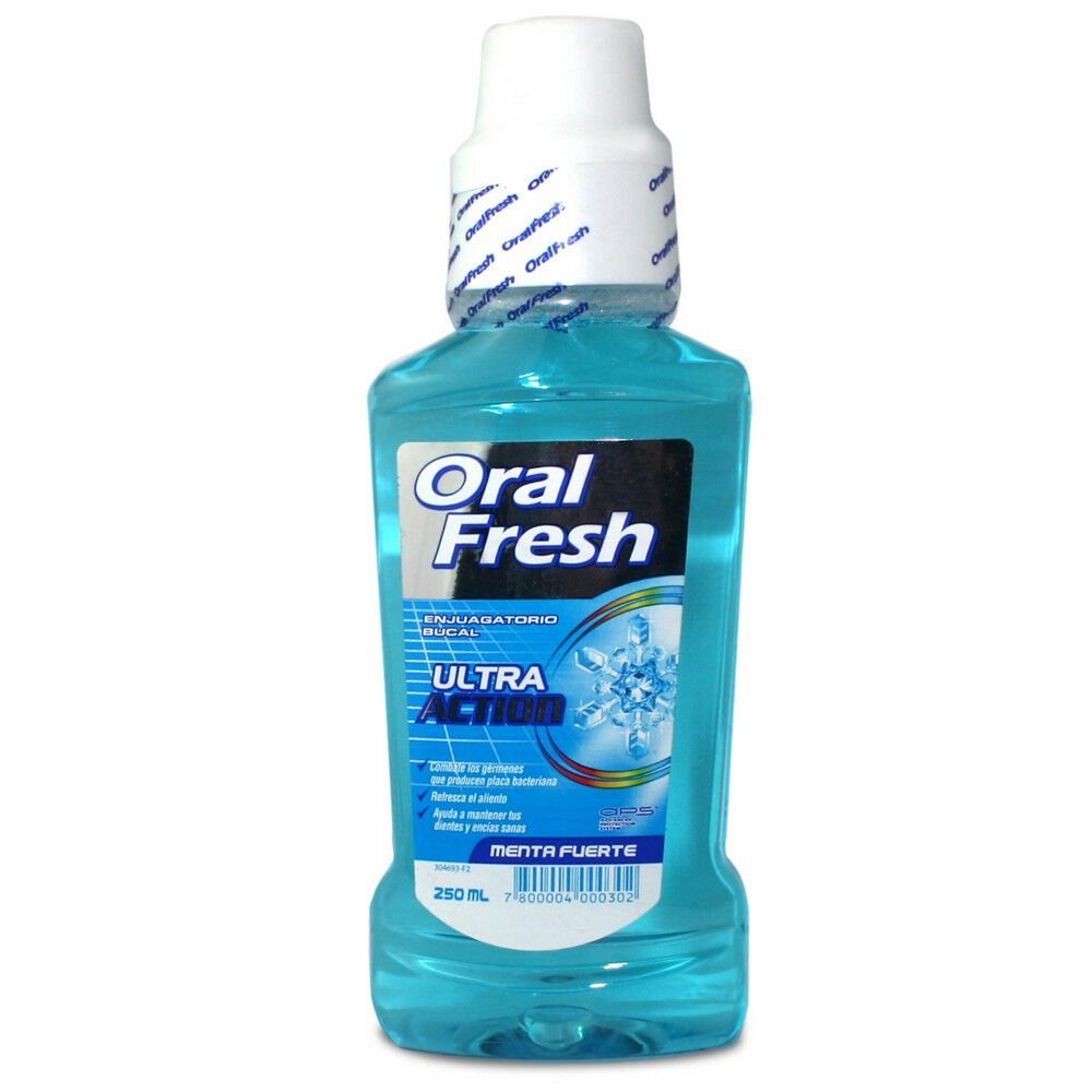 ORALFRESH ENJ. BUCAL 250 ML. MENTA FUERTE - Maver