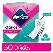 NOSOTRAS PROTECTORES DIARIOS LARGOS 50 UN. - Davis