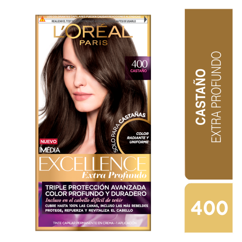 EXCELLENCE CR. # 400  CASTAÑO EXT. PROF. BRUNETTES - L'oreal