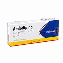 AMLODIPINO 5 MG. 30 COMP. (MDC) - Curae spring