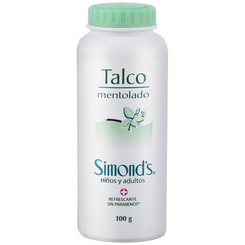 SIMONDS TALCO MENTOLADO 100 GR. - Durandin