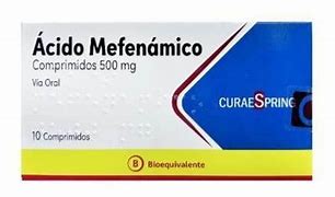 ACIDO MEFENAMICO 500 MG. 10 COMP. (MDC) - Curae spring