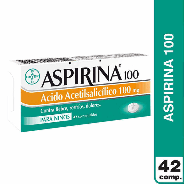 ASPIRINA 100 MG. 42 COMP. - Bayer