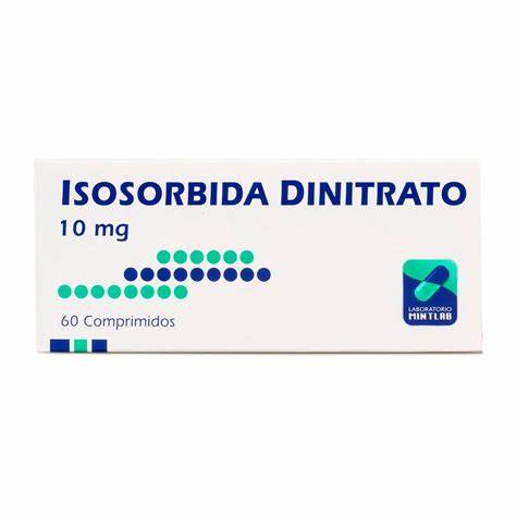 Product image of ISOSORBIDE DINIT. 10 MG. 60 COMP. (AND) - Mintlab