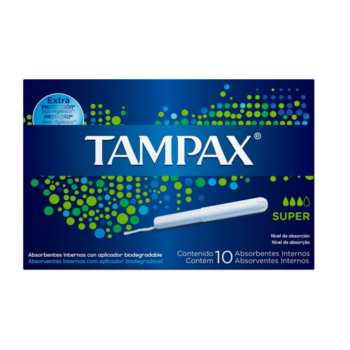 Product image of TAMPAX SUPER 10 UN. - P&g consumo