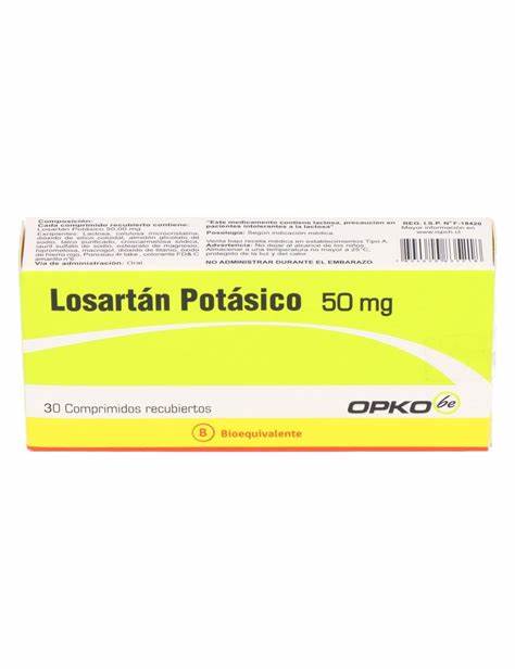 LOSARTAN POTASICO 50 MG. 30 COMP. (B) (OPK) - Opko chile sa