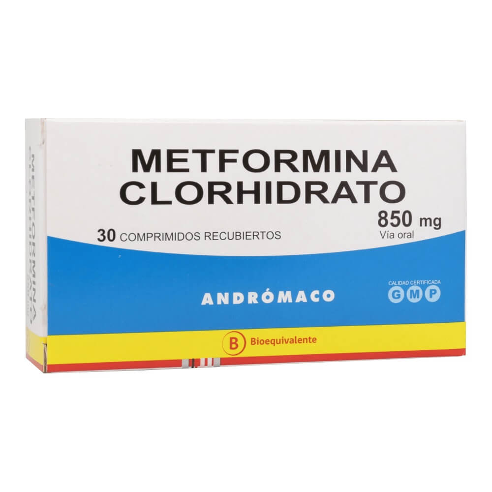 METFORMINA 850 MG. 30 COMP. (AND)  (B) - Andromaco