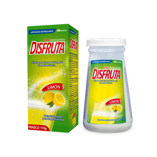 DISFRUTA POLVO LIMON 110 GRAMOS - Maver