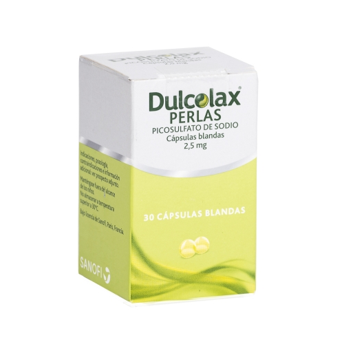 DULCOLAX PERLAS CAPSULAS BLANDAS 2,5 MILIGRAMOS 30 - Sanofi