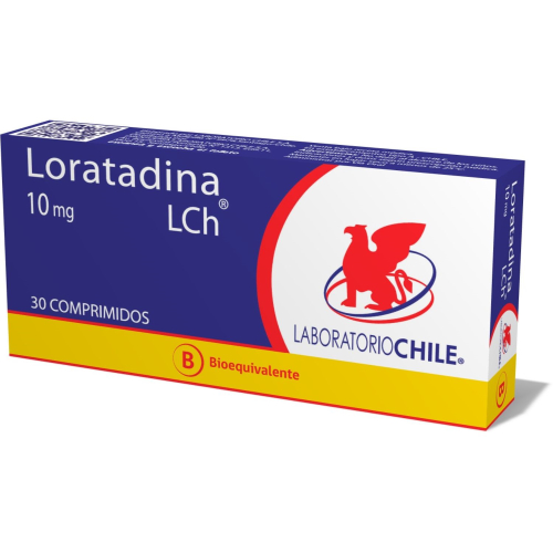 LORATADINA x30 COMPRIMIDOS DE 10 MG - Lab. chile