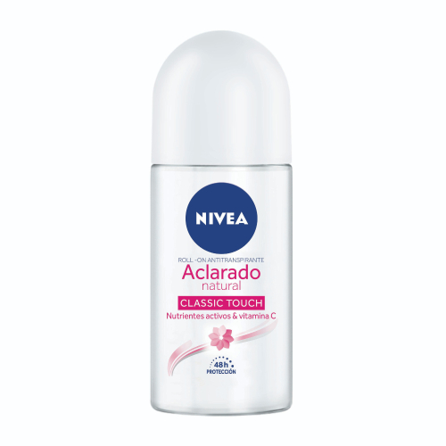 NIVEA DEO (W) RO. ACLARADO NATURAL 50 ML. BEAUTY TOUCH - Beiersdorf