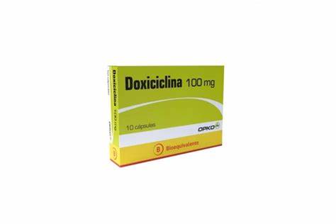 Product image of DOXICICLINA 100 MG. 10 CAPS. (OPK) - Opko chile sa