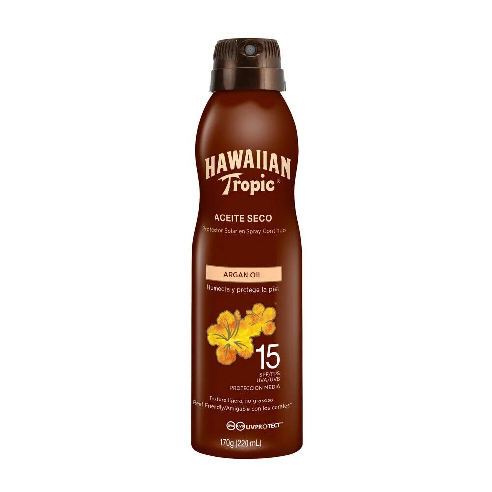 HAWAIIAN TROPIC - ACEITE SECO 220 ML. - Perfumeria