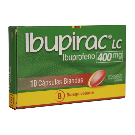 Product image of IBUPIRAC LC x10 CAPSULAS DE 400 MG - Chemopharma