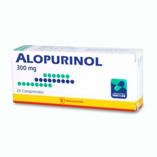 ALOPURINOL x20 COMPRIMIDOS DE 300 MG - Mintlab